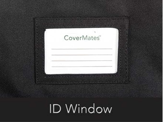 Covermates Keepsakes - Storage Duffel Bag - Heavy Duty Polyester - Reinforced Handles - Closet Storage, Black