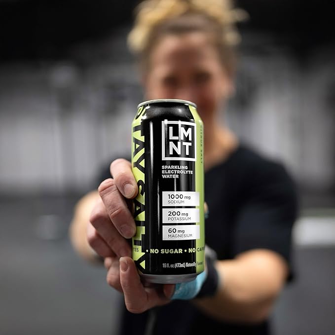 Drink LMNT Sparkling Electrolyte Drink - Citrus Salt | 12-Count