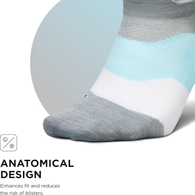 Feetures Elite Ultra Light Cushion Ankle Socks - Sport Sock with Targeted Compression
