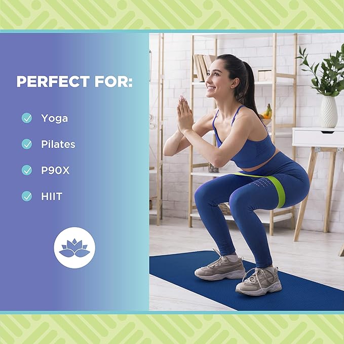 Bean Products Yogi Premium Yoga Mat | Closed Cell, Non-Skid, Slip Resistant, Double Sided | 4mm Thick (73” L x 24” W) Extra-Long | Non-toxic, SGS Certified | Earth-Friendly Exercise Gym Mat