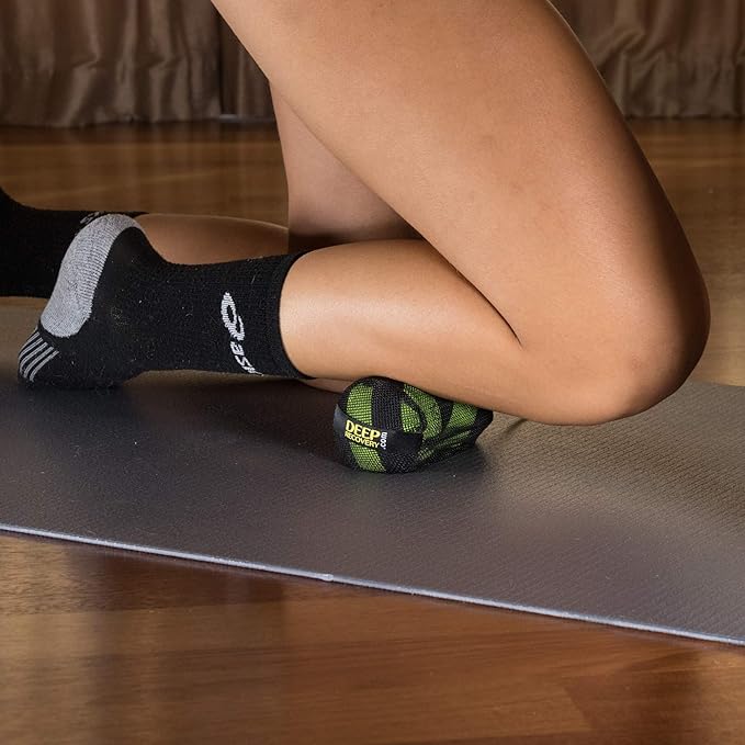 Firm Yoga Deep Tissue Massage Ball Set – Myofascial Release Balls for Feet, Back, Neck, Legs & Arms – Trigger Point & Mobility Therapy (2-Pack)