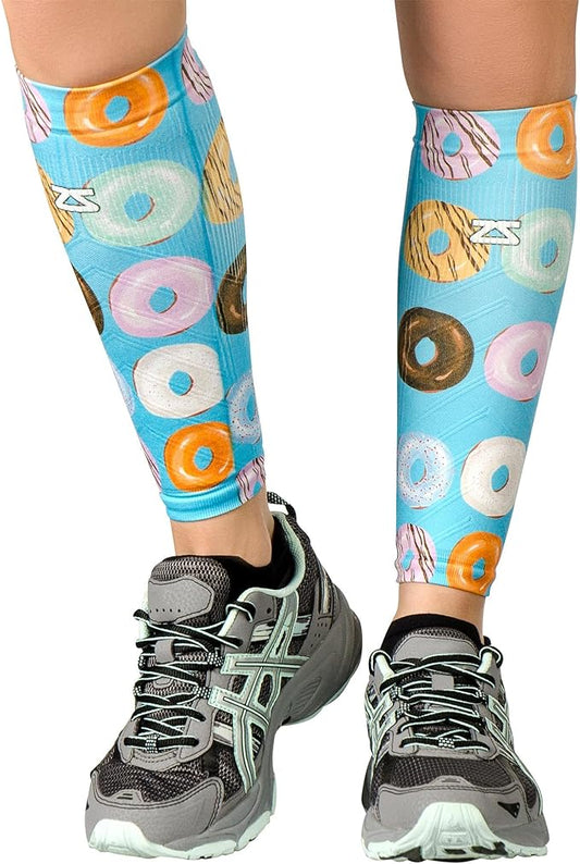 Zensah Running Leg Compression Sleeves - Shin Splint, Calf Compression Sleeve Men and Women