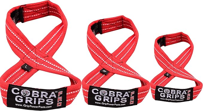 Deadlift Straps Figure 8 Loop Lifting Straps The #1 Choice for Power Lifters weightlifters workout Enthusiasts
