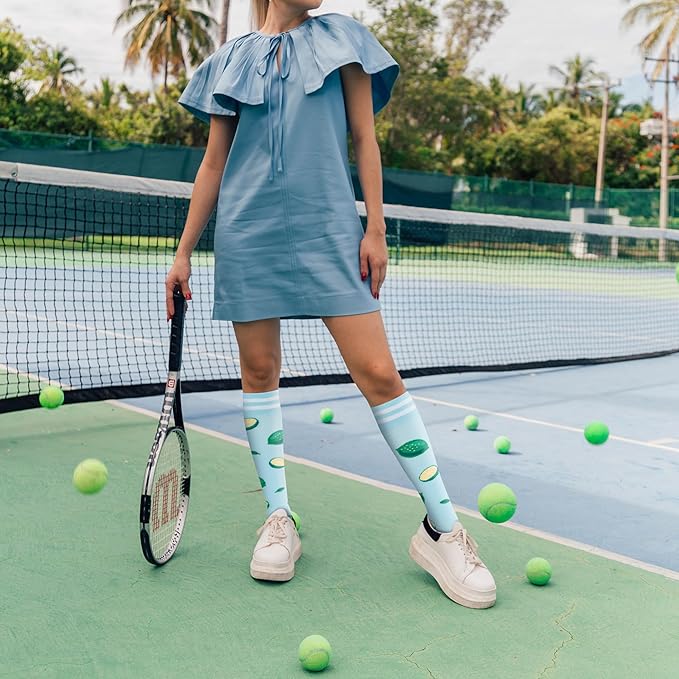 fenglaoda Compression Socks for Women Men Support Circulation 6 Pairs Socks For Nurse, Travel, Flight