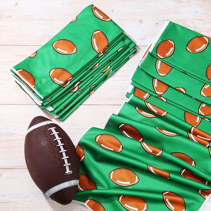 12 Pcs Cooling Towel 40 x 12 Inch Basketball Baseball Football Volleyball Soccer Softball Microfiber Fast Drying Towel for Gift Women Men