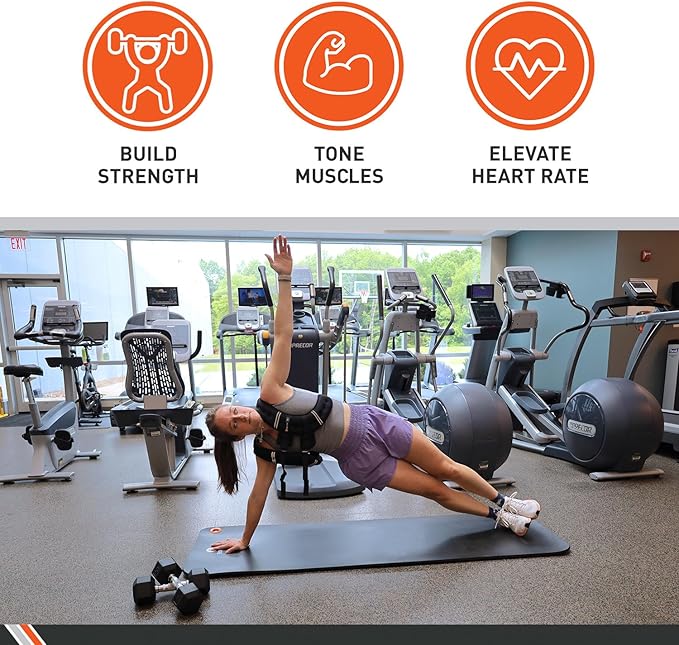 Body Sport Weighted Vest - Adjustable Fitness Vest for Strength Training, Running, Walking, and Endurance Workouts