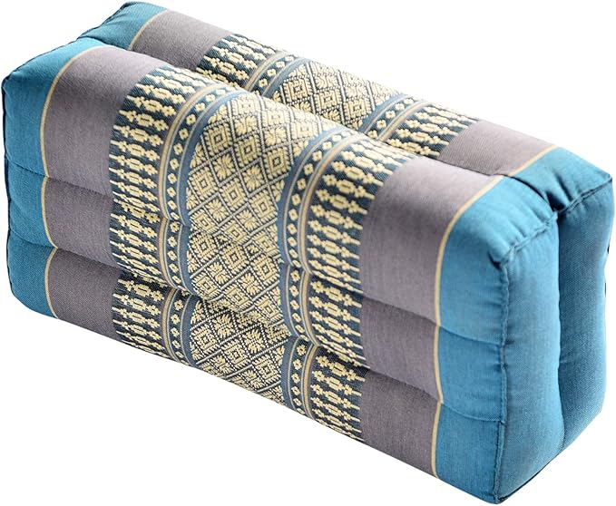 Yoga & Meditation Cushion - Organic Water-Resistant Kapok Filling, Meditation Cushion, Soft Yoga Prop