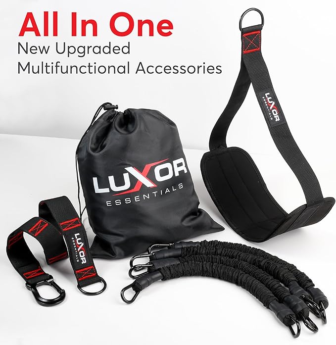 Pull Up Assistance Bands 260lbs - 4 Heavy Duty Assisted Pull Up Bands - Adjustable Strength Resistance Band Pull Up Assist, Training Equipment with Foot Rest, Bar Band for Home & Gym