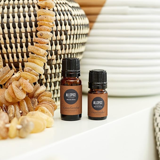 Edens Garden Allspice Essential Oil, 100% Pure Therapeutic Grade (Undiluted Natural/Homeopathic Aromatherapy Scented Essential Oil Singles) 10 ml