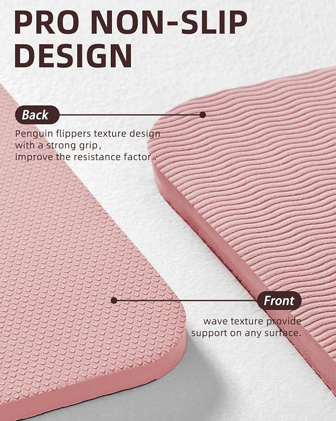 YOTTOY Yoga Mat, 72"x 32"x1/3" Extra Wide Non-Slip Exercise Fitness Yoga Mats,Eco-Friendly TPE Exercise Mats for Women Men Home Workout with Strap Bag