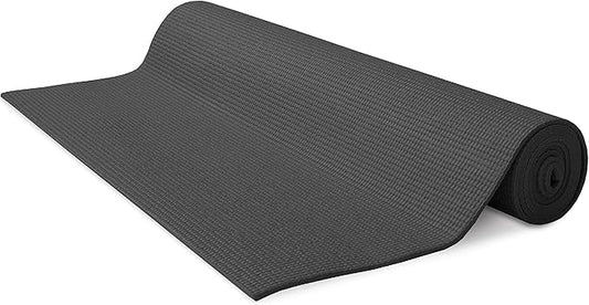 Bean Products Yoga Mat for Exercise - Non Slip Thick Comfortable Workout Floor Mat for Adults and Kids - Eco Friendly Foldable Yoga Mat for Yoga, Pilates, Gym and Stretching