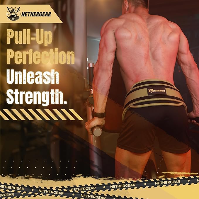 Dip Belt for Weight Lifting with 36” Heavy-Duty Steel Chain, Comfortable Neoprene & Strong Stitching, Weighted Belt Ideal for Bodybuilding, Powerlifting, Pull Ups & Squats