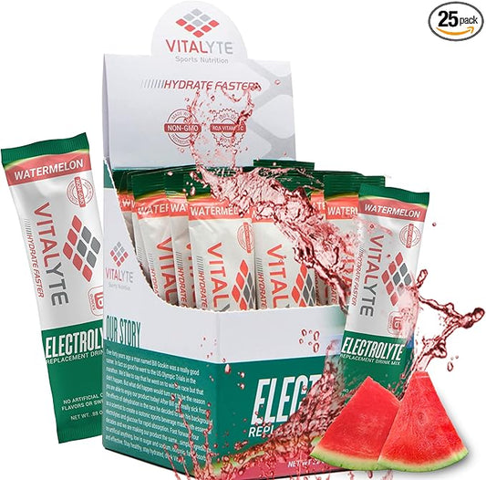Vitalyte Electrolytes Packets Isotonic Sports Drink | Electrolytes Powder Packets Sports Nutrition Electrolyte Replacement Drinks Dehydration Relief Packets