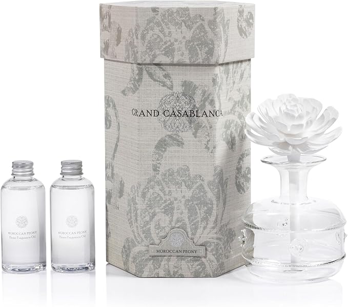Zodax - Grand Casablanca Porcelain Diffuser - Peony