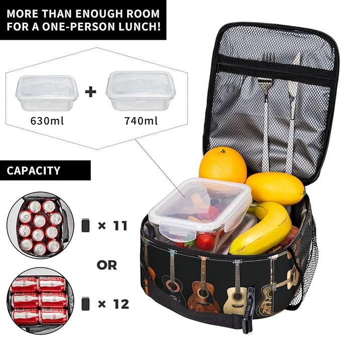 Insulated Lunch Box for Women Men, Marshmallow Lunch Box Reusable Portable Lunch Bag Cooler Tote Waterproof Lunch Container for Office Picnic Work Travel Hiking