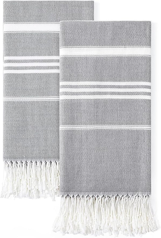 2 Packs Turkish Beach Towels Sand Free Quick Dry Oversized Bath Pool Swim Towel Extra Large XL Big Blanket Adult Travel Essentials Cruise Accessories Must Haves Clearance Vacation Stuff