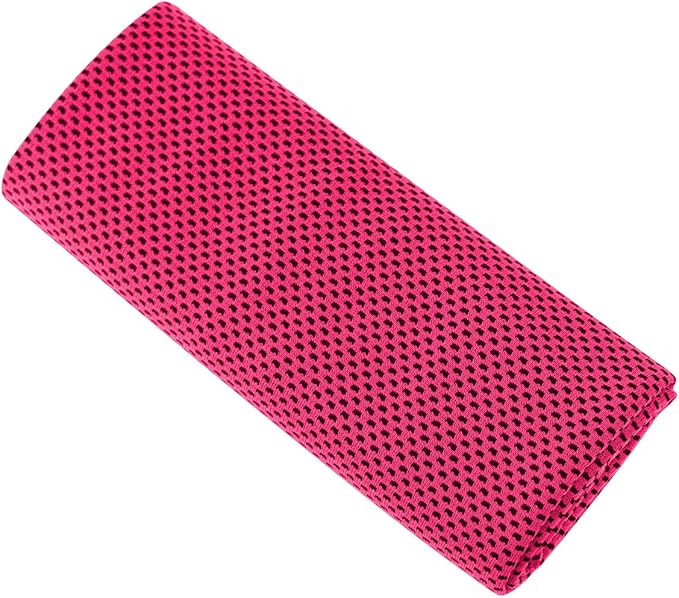 Biange Cooling Towels (40"x 12", Pack of 10) for Neck and Face, Cold Towel for Hot Weather, Sports, Workout, Fitness, Gym, Yoga, Golf, Pilates, Travel, Camping & More