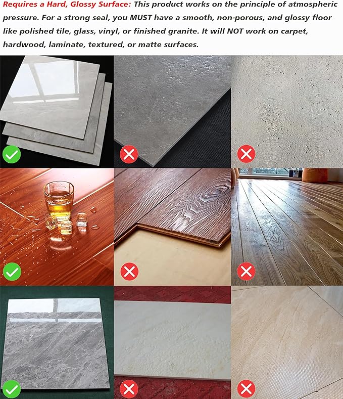 Black Sit Up Bar for Home Workouts - Abs Exercise Equipment with Foot Holder & Suction Cup Anchor