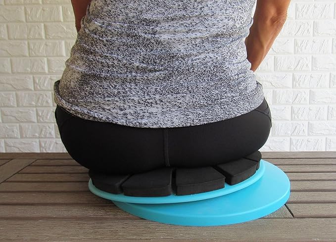 Core-Tex Sit Dynamic Seating for Lower Back and Core Mobility, Strength, Posture and Pain Relief for Home, Work and Travel
