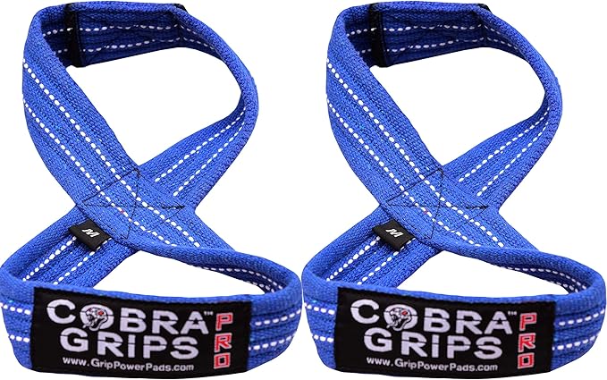 Deadlift Straps Figure 8 Loop Lifting Straps The #1 Choice for Power Lifters weightlifters workout Enthusiasts