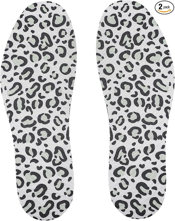 Insole Socks for Men Thin Insoles for Men Barefoot Insoles Women's No Show Socks Sockless Shoe Liners for Women White Shoe Insert Anti Odor