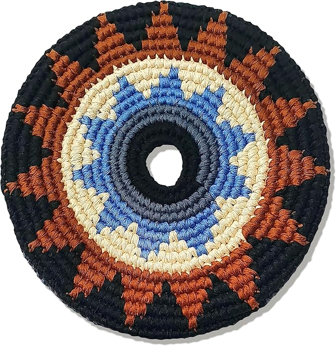 Buena Onda Indoor Flying Disc - 7'' Flexible Sport Disc for Indoor and Outdoor Play - Amazing Handmade Quality from Guatamala - Pocket Discs are Played in Over 20 Family Fun Games