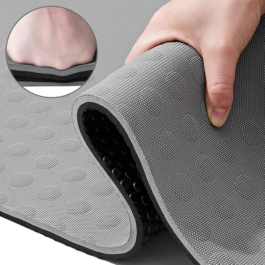 JELS Extra Thick Yoga Mat, 2/5 inch, Ergonomic 3D Non Slip Design, SGS Certified TPE Material, Yoga Mat for Men Women with Carrying Strap,Exercises Mat for Yoga, Pilates and Floor Workout(72"x26")…