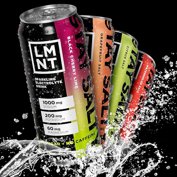 Drink LMNT Sparkling Electrolyte Drink - Variety Pack | 12-Count