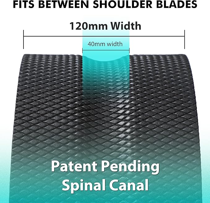 Furnhome Back Roller - Back Wheel for Deep Tissue Massage,Yoga Wheel for Back Pain & Stretching- Comfy Deep Tissue Massage Roller (4-Pack)