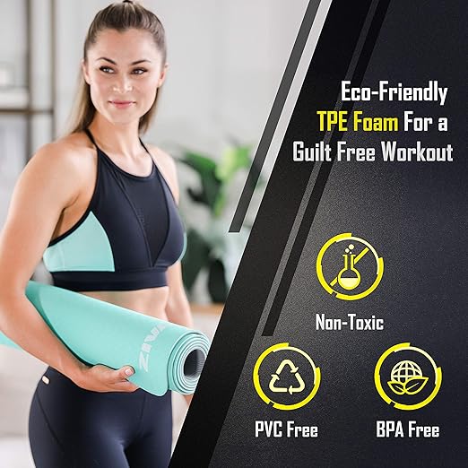 ZIVA Chic TPE Yoga Mat 5mm