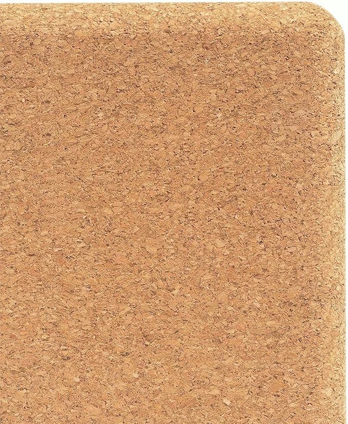 Cork Yoga Blocks 2 Pack Set -Natural Cork from Portugal, 9"x6"x4" Yoga Blocks Non-Slip&Anti-Tilt for Women| Men, Lightweight, Odor-Resistant| Moisture-Proof, Perfect Yoga Equipment