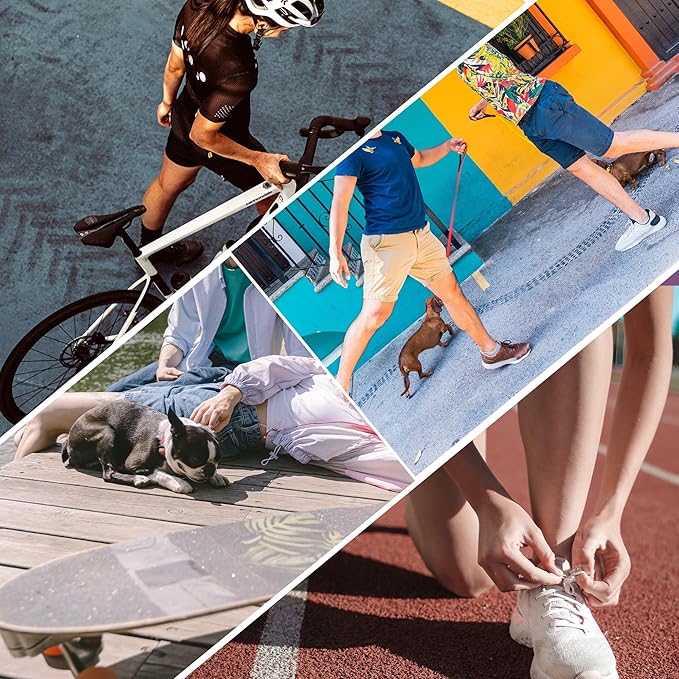 fenglaoda Compression Socks Women Men 6 Pairs, Knee High Best Support Circulation Socks for Running, Travel, Flight, Nurse