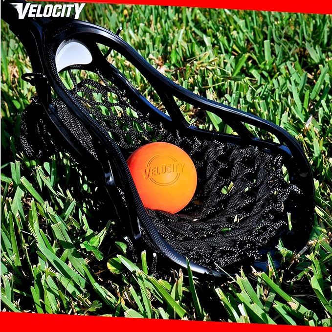 Velocity Lacrosse Balls - 1, 2, 3, 6, 12, 18, 24, 36, 60 and 120 Packs - for Practice, Official NFHS and College Approved Size