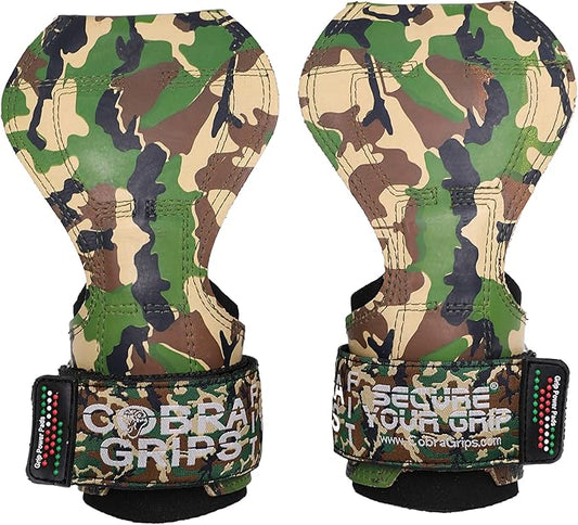 Cobra Grips PRO Weight Lifting Gloves Heavy Duty Straps Alternative Power Lifting Hooks for Deadlifts Adjustable Neoprene Padded Wrist Support Bodybuilding