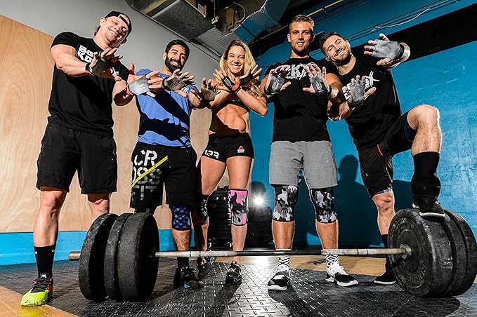 Bear KompleX 3 Hole Leather Hand Grips for Workouts, Pull-ups, Weightlifting, WOD Gymnastics, Crosstraining Palm Grips with Wrist Wraps, Hand Protection from Rips and Blisters,1 Pair