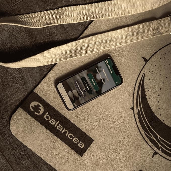 Yoga Mat 5mm Non Slip Suede & TPE - Eco-Friendly Fitness & Exercise Mat for Home Gym, Pilates, Gaiam, Hot Yoga, and Meditation - Lightweight Durable 72 x 24 inch Workout Mat for Women & Men