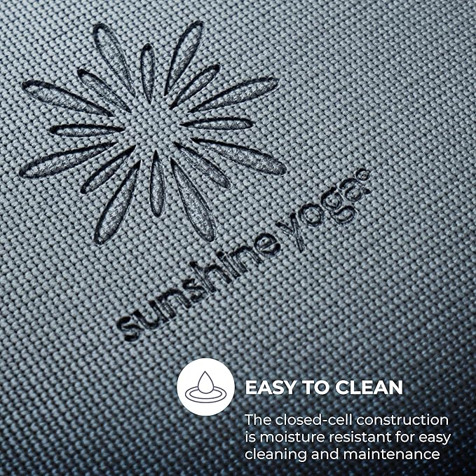 Sunshine Yoga Voyage Yoga Mat, 6 Pack, 72" x 24" Professional Studio and Gym Bulk Yoga Mats, 5mm Thick, Durable, Anti-Tear, Non Slip Fitness and Exercise Mats