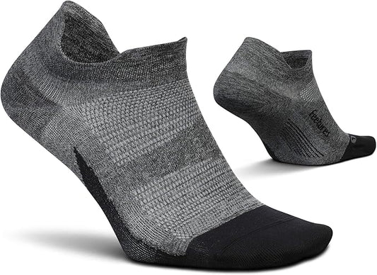 Feetures Elite Ultra Light Cushion Ankle Socks - Sport Sock with Targeted Compression