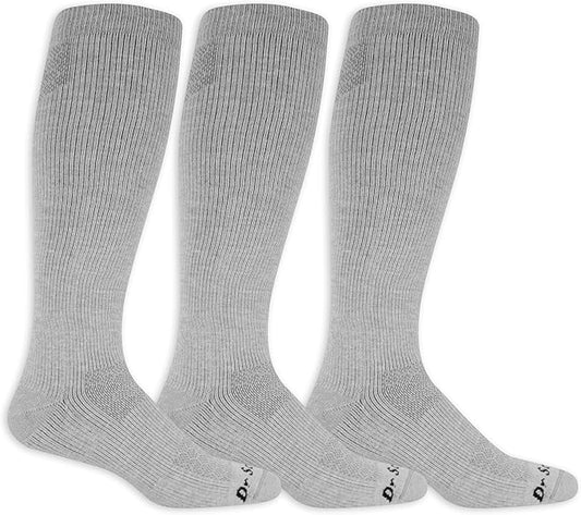 Dr. Scholl's Men's Athletic & Work Compression Over The Calf Socks-1 & 3 Pair Packs-Fatigue Relief