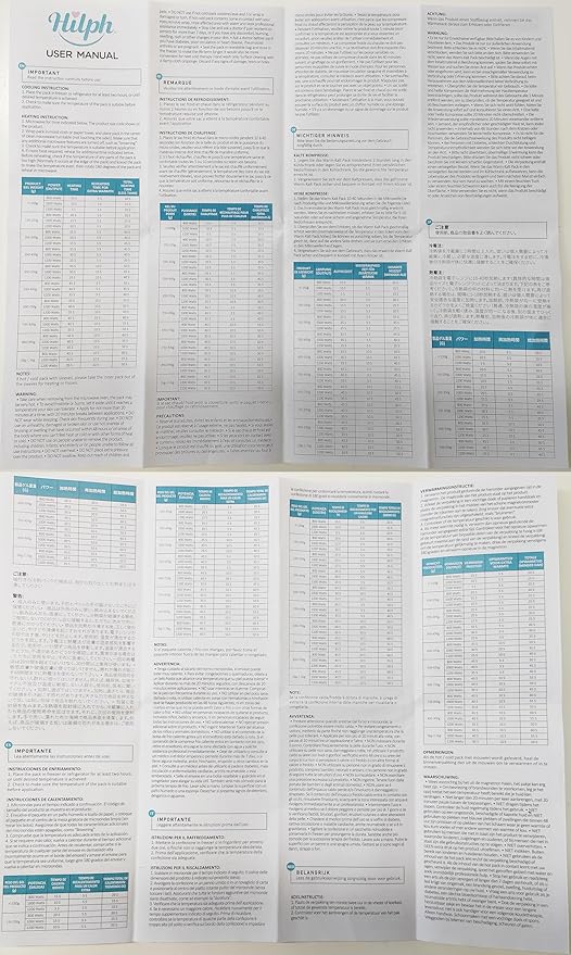 Hilph Knee Ice Pack for Replacement Surgery - Bendable & Adjustable Hot Cold Therapy Gel Ice Pack Wrap Around Entire Knee for Injuries, Swelling, Meniscus Tear, ACL, Easy to Wear, Blue