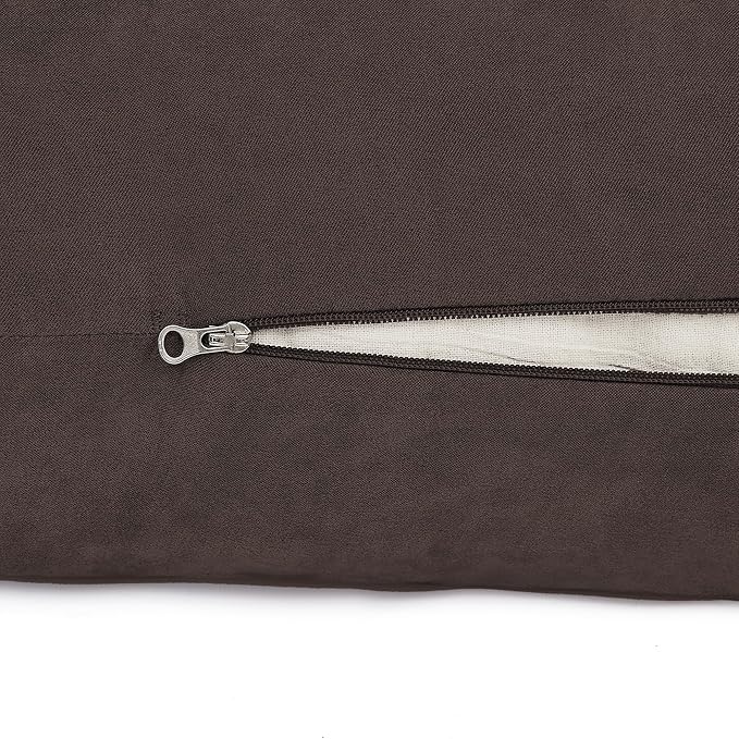 Meditation Cushion Bolster Pillow for Restorative Yoga – Supportive Cushion for Meditation, Pilates, and Relaxation – Filled with Buckwheat Hulls - Removable Cover