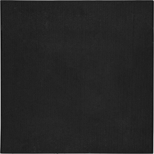 Genaflex Pro Heavy Duty Thick Rubber Gym Floor Tiles High Density Shock Absorbent Laminated Deadlift Mats - 1" Thick X 20" W X 20" L - 2.7 Sq. Ft.