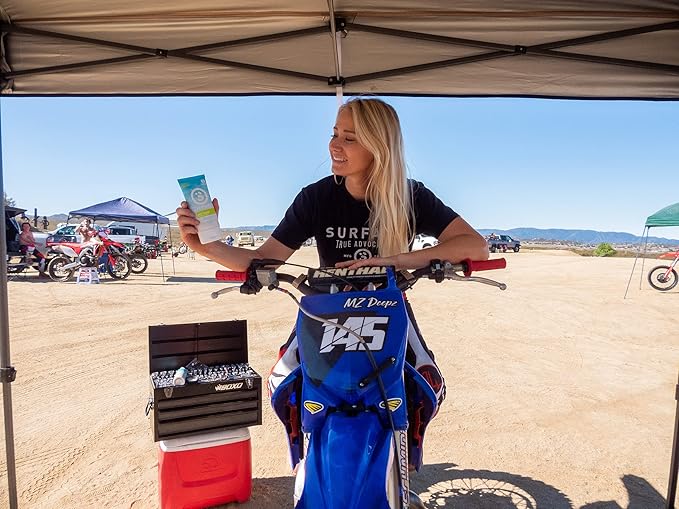 Surface Dry-Touch Lotion Sunscreen - Reef Safe, Ultra-Light & Clean Feeling, Broad Spectrum UVA/UVB Protection, Paraben Free, Hypoallergenic, Water Resistant, Fragrance Free - SPF 30, 6oz