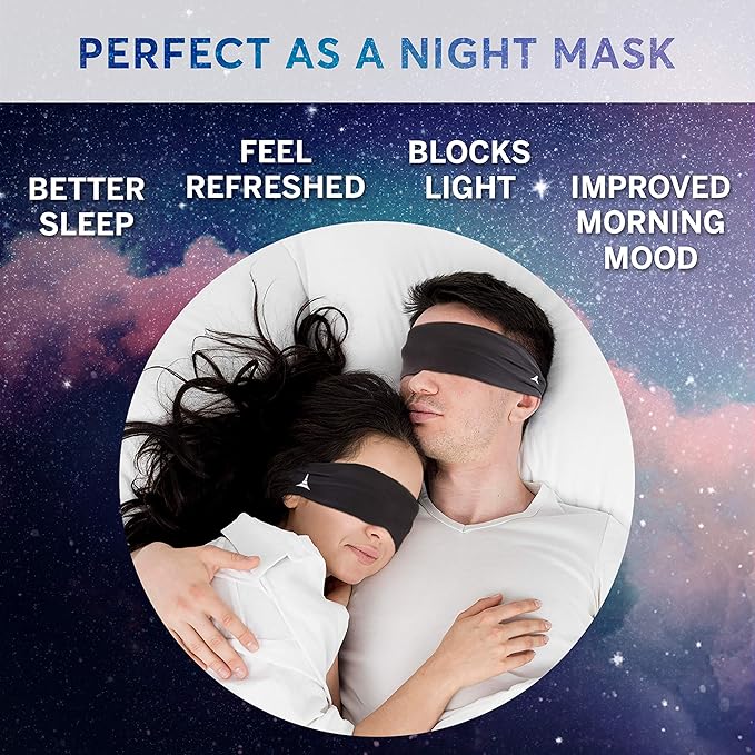 French Fitness Revolution Mens Headband - Guys Sweatband & Sports Headband for Running, Crossfit, Working Out. Versatile