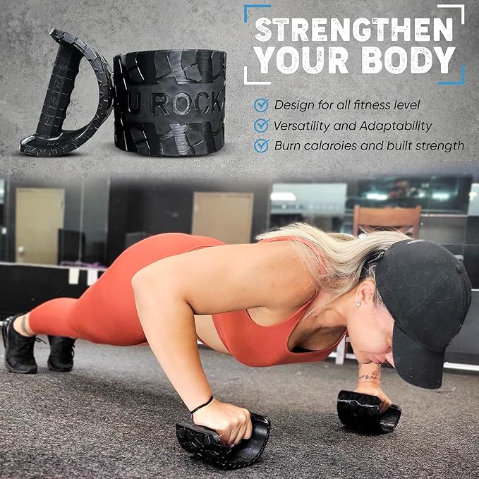 Ultra Rockers – Instability Training Platform for Core Strength, Balance, and Stability | Wrist Relief for Push-Ups & Strength Training | Home Gym & Fitness Equipment