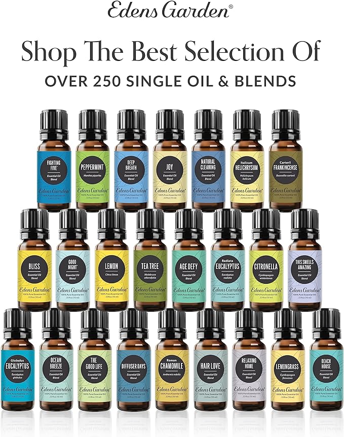 Edens Garden Tea Tree Essential Oil- 100% Pure Premium Grade, Undiluted, Natural, Therapeutic, Aromatherapy, The Best for Diffuser, Hair, Humidifiers, Kid Safe118 ml (4 fl oz)