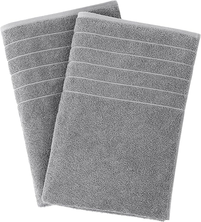 Casa Platino Bath Sheets 2 Pack (36"x 72"), 100% Ring Spun Cotton Bathroom Towels, Soft, Absorbent, Quick Drying - Ultimate Grey