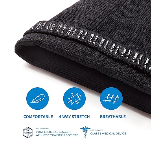 LP SUPPORT 667 Compression Sleeve Leg Full Length for Sports, Cycling, Running, Basketball, for Men Women (White, S, 1pcs)