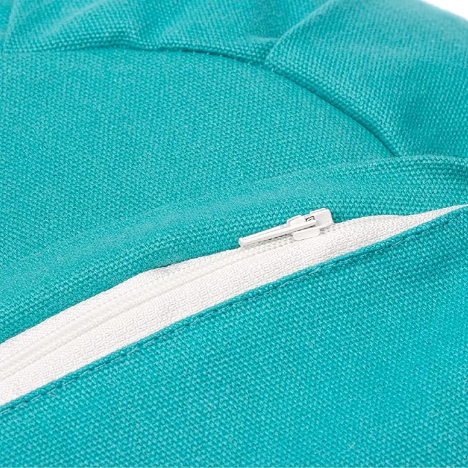 Myga Zafu Yoga Meditation Cushion with Washable Cover - Floor Cushion Pillow with Natural Buckwheat Filling - Soft Round Cotton Design for Meditating or Pranayama Exercises