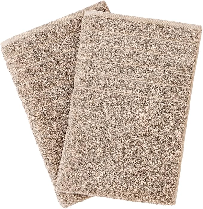 Casa Platino Oversized Bath Sheet Towels, 2 Pack Bath Sheet(36"x 72"), 100% Ring Spun Cotton Bath Sheets, Lightweight Bath Sheet Set, Quick Dry Bath Sheets, Soft Bath Sheet Towel - Tawny Brown